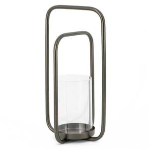 Wholesale Retro Brass Metal Candlestick Holder Fluted Round <b>Candle</b> <b>Tray</b> with Handle High-Quality Gold Zinc Alloy Taper Holder - Product Image 4