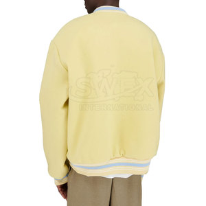 Low MOQ Outdoor Wear <b>Slim</b> <b>Fit</b> Letterman Winter <b>Jacket</b> For Men Fashion Wear Customized Logo <b>Slim</b> <b>Fit</b> Letterman Winter <b>Jacket</b> - Product Image 5