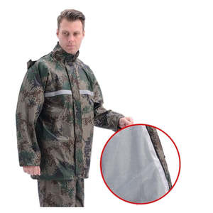 Conjunto de Chaqueta de Camuflaje de Primavera y Impermeable Personalizable al por Mayor, Reflectante, Ecológico, de Secado Rápido, Unisex - Product Image 4
