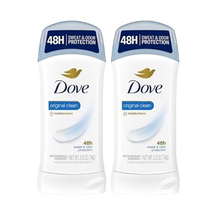 Dove Invisible Solid Antiperspirant Deodorant Stick 2 Count Original Clean Scent À vendre à prix réduit - Product Image 1