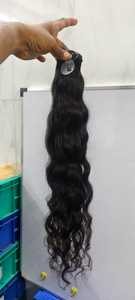 ผมคนหยักศกดิบขนาด26นิ้วผมคนอินเดีย - Product Image 6