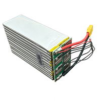 Batterie au lithium polymère semi-solide à décharge élevée 4C 3.7V 72Ah/60Ah/16Ah/25Ah/30Ah/40Ah/36Ah 450Wh/kg pour drone agricole