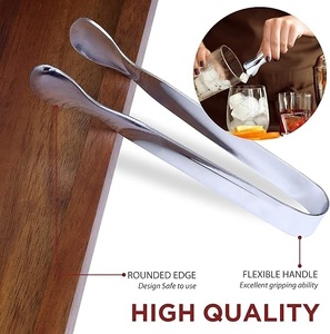 ที่คีบน้ำแข็งสำหรับงานค๊อกเทลที่ทนทานเครื่องมือสำหรับบาร์ของหวานของหวานของหวานของหวาน - Product Image 5