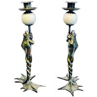 Bougeoirs antiques de décoration de luxe en T Light décors de chambre bougeoir en aluminium et métal fournisseur de fabricant en gros