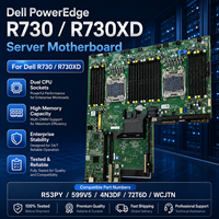 Untuk Dell PowerEdge R730 R730XD Server Motherboard 0WCJNT R53PY 599V5 4N3DF 72T6D LGA2011-3 Papan Sistem