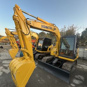 强力二手小松 PC70 7吨 48.5千瓦动力履带式挖掘机，用于建筑采矿，二手反铲小松 PC70 8 挖掘机 - Product Image 6