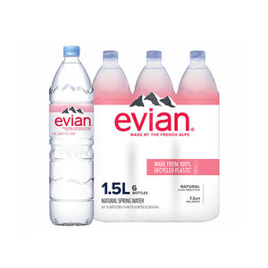 Ev Ian Natural Sea Mineral Water 330ML <b>500ML</b> 750ML 1L 1.5L <b>Glass</b> <b>Bottle</b> Packaging - Product Image 1