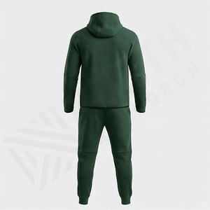Conjunto Deportivo de Dos Piezas para Hombre, Ropa Deportiva de Gimnasio, Felpa Técnica, Traje de Entrenamiento, Chándal para Correr, Ejercicio Atlético, Gimnasio - Product Image 2
