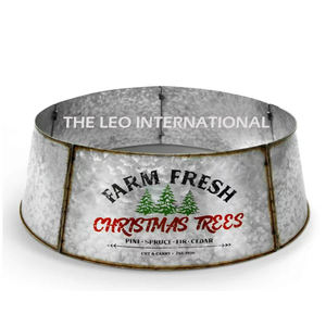 Support de base pour sapin de Noël en métal personnalisable, anneau décoratif pour sapin de Noël, décoration de Noël - Product Image 6