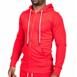Sweat à capuche zippé pour homme de qualité supérieure personnalisé, 100% coton, impression numérique, logo personnalisé, respirant, séchage rapide, vêtements d'hiver en solde - Product Image 2