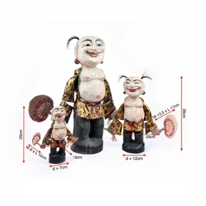 Decoración Paquete de artesanía Precio de exportación Productos de calidad Material ecológico Marioneta de agua estándar Dios DE LA TIERRA DE Vietnam - Product Image 3