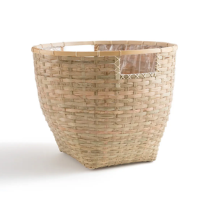 Handwoven Bamboo <b>Plant</b> <b>Pot</b> Holder-Eco-Friendly Storage <b>Basket</b> with Handles -Natural Garden Product from Vietnam - Product Image 4