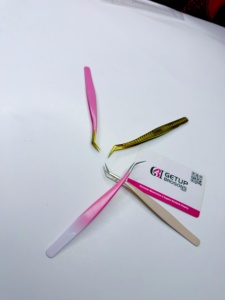 New Design Professional High Quality <b>Silver</b> Lash Lifting Tool Comb Stainless Steel Face Tightening Beauty Instrument - Product Image 4
