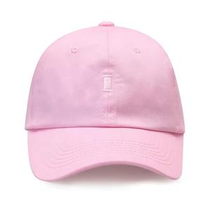 Premium 6-Panel Hat 100% Gorra de béisbol de algodón Ajustable Algodón suave Color sólido 3D Bordado Gorra de béisbol - Product Image 1