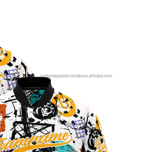 Veste universitaire pour hommes personnalisée lettres audacieuses col montant logo de broderie sur le devant 100% laine respirant coupe-vent équipe de MCACVJ-228 - Product Image 4