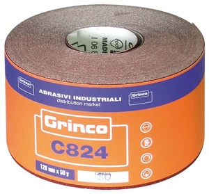 Grinco <b>Abrasive</b> Sheet C824 Cm.11.5 H X 45mt Grana 40 - Product Image 1