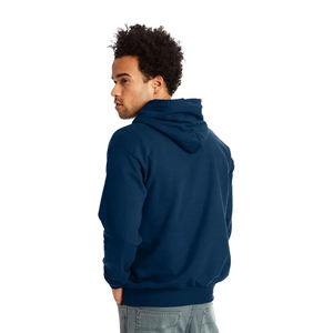 Personalizar en blanco de alta calidad lisos hombres Full Zip Up Terry Hoodie chaqueta con capucha con cremallera ropa de calle de gran tamaño - Product Image 6