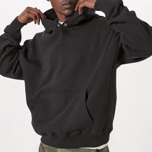 Sudadera con Capucha Cuadrada de Alta Calidad, 100% Algodón, Personalizada, Gruesa, Unisex, de Felpa, Estilo Urbano, Sudadera Blanca Extra Grande - Product Image 3