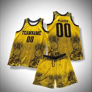 Maillot de basket-ball personnalisé avec broderie par sublimation, maillot d'équipe universitaire en mesh avec impression numérique, vêtements de basket-ball - Product Image 4