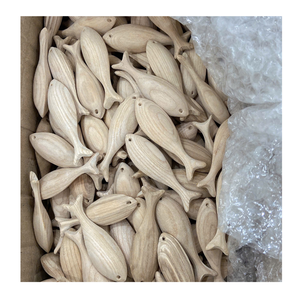 Figuritas de peces de madera para diseño de interiores y juegos de regalo de Vietnam Exportador 99 Gold Data Pez de madera - Product Image 5