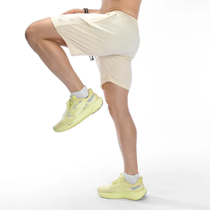 Shorts décontractés pour hommes, style moderne, shorts de détente en coton mélangé pour hommes, shorts de sport décontractés à taille élastique pour hommes - Product Image 5