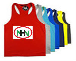 Camiseta sin mangas de calidad superior para hombre, camiseta sin mangas de entrenamiento informal con estampado de algodón de diseño personalizado para hombre, exportación desde proveedor de Bangladesh - Product Image 3