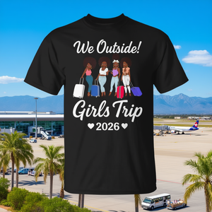 T-shirt coordinata per gruppo di ragazze per vacanze e gite all'aperto 2026, ideale per uso promozionale - Product Image 3