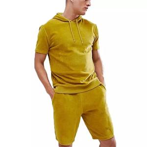 Conjunto de Dos Piezas de Verano para Hombre, Camiseta Informal y Pantalones Cortos, Traje Deportivo Masculino, Chándal de Manga Corta a la Moda - Product Image 2