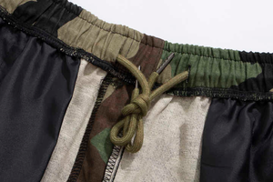 Shorts de jogging pour hommes de qualité supérieure confortable doux camouflage coton respirant taille moyenne shorts de bain décontractés motif solide - Product Image 4