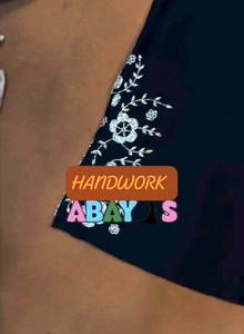 Ropa musulmana tradicional de mujer islámica modesta elegante Islámica estilo Abayas nupcial Formal Dubai-accesorio incluido - Product Image 4