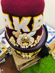 ศาลเจ้า FEZ Takbir กับกรณีสีน้ำตาลแดงที่มีชื่อวัด EMBROIDERED-HSE มือ - Product Image 5
