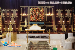 เชิงเทียนตกแต่งผนังทางเดินสำหรับงานแต่งงาน,เชิงเทียนโลหะแบบวิบวับสำหรับตกแต่งผนังทางเข้าแต่งงานกลางแจ้งชุดกำแพงเทียนงานแต่งงาน - Product Image 6