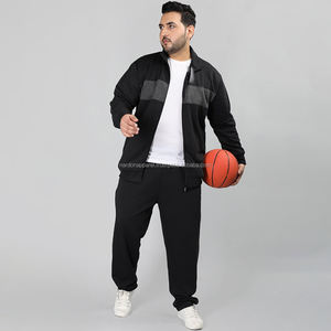 Nardon Apparels, conjuntos de chándal informales de 2 piezas para hombre, chaqueta de manga larga con cremallera completa y pantalones de chándal, trajes deportivos para correr, chándal - Product Image 4