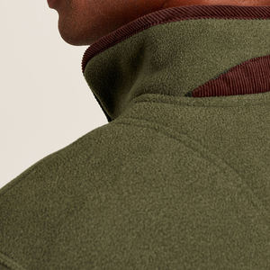 Streetwear uni avec logo personnalisé pull à fermeture éclair de haute qualité pull sur mesure pull à fermeture éclair polaire hiver chandails pour hommes - Product Image 4