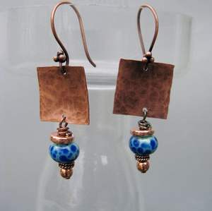 Anillo de oreja de cobre de diseño antiguo ideal para Bodas de funciones especiales y ropa festiva para elevar el atuendo étnico - Product Image 4