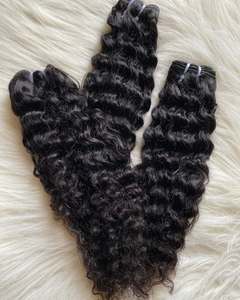 Cheveux indiens vierges bruts de qualité supérieure Paquets doublement étirés Extensions de perruque Collection Temple Approvisionnement d'usine - Product Image 4