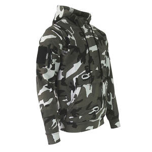 Sweats à capuche urbains tactiques avec mélange de coton épais pour des performances durables Sweats à capuche urbains tactiques avec cordon de serrage réglable - Product Image 1