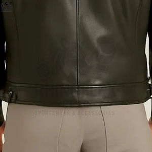 Vestes en cuir pour hommes sur mesure avec logo personnalisé, design personnalisé, vestes d'hiver pour hommes, vestes en cuir à vendre - Product Image 6