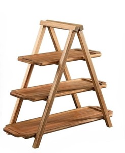Wholesale Wooden <b>Cupcake</b> Dessert Display 3 Layer Cake <b>Stand</b> in High Quality in Bulk Rate - Product Image 1