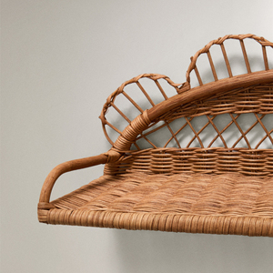 New Design Delightful Rattan <b>Wall</b> Hanging <b>Shelf</b> Cozy Wicker <b>Wall</b> Mounted <b>Shelf</b> <b>for</b> Kids or Babies Room Wholesale From Vietnam - Product Image 3