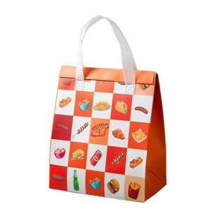 Sacs de livraison de nourriture en tissu non tissé avec logo personnalisé imprimé - Product Image 6