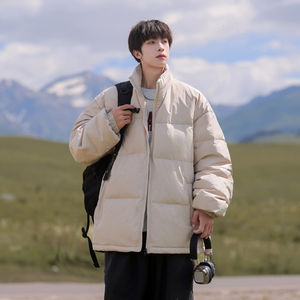 2024 High Street hombres acolchado Stand Collar invierno cálido Puffer chaqueta abrigo de alta calidad al por mayor - Product Image 6