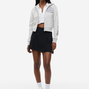 Último diseño personalizado hecho su propio estilo mujeres sudaderas con capucha peso ligero nueva llegada mujeres sudaderas con capucha con mangas completas - Product Image 5