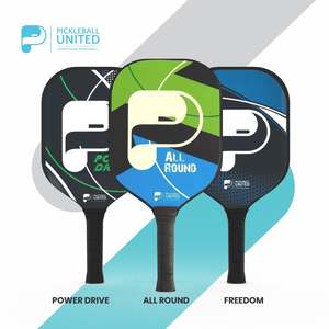 Pickleball United Powerdrive Playset Precision <b>Control</b> <b>with</b> Durability Honeycomb Core USAPA Approved for Training Entertainment - Product Image 6