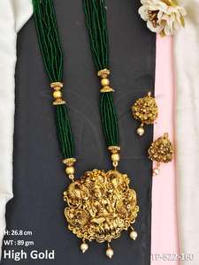 Clustered Pearl ทองสูงโปแลนด์ออกแบบโดยดีไซน์เนอร์สวมจี้ปาร์ตี้สวมใส่เครื่องประดับแฟชั่นสวย - Product Image 5