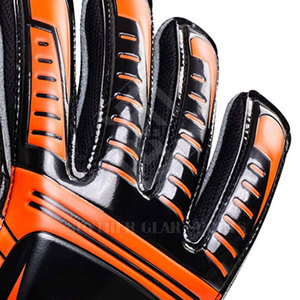 Gants de gardien de but personnalisés avec logo, haute adhérence, paume en latex, fermeture à boucle et crochet, gants de gardien de but de football, fabrication OEM, fourniture professionnelle - Product Image 4