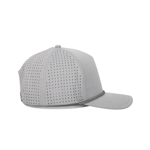 Vietnam Factory Breathable Waterproof Performance Rope Golf Hat with UV Protection Moisture-Wicking Sweatband and Curved Brim - Product Image 2
