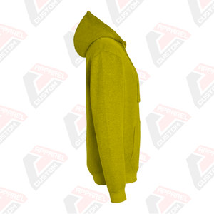 Sudadera con capucha de gran tamaño para hombre con logotipo bordado de alta calidad 360gsm bolsillo de punto ropa de calle personalizable impresión digital - Product Image 4
