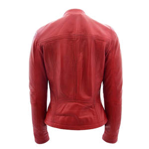 Vestes en cuir véritable à manches longues de haute qualité pour femmes nouveau Design XS-7XL grande taille respirant et teint pour l'automne et l'hiver - Product Image 2