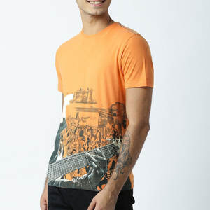 Beau look Street Style T-shirt pour hommes Prix de gros Fabricant pakistanais Dernier style T-shirt pour hommes - Product Image 2